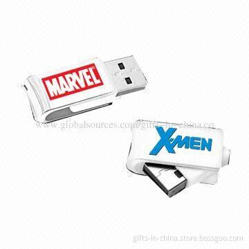 128MB-32GB Customized USB Flash Drives, 12-month Warranty, Plug-and-play Function